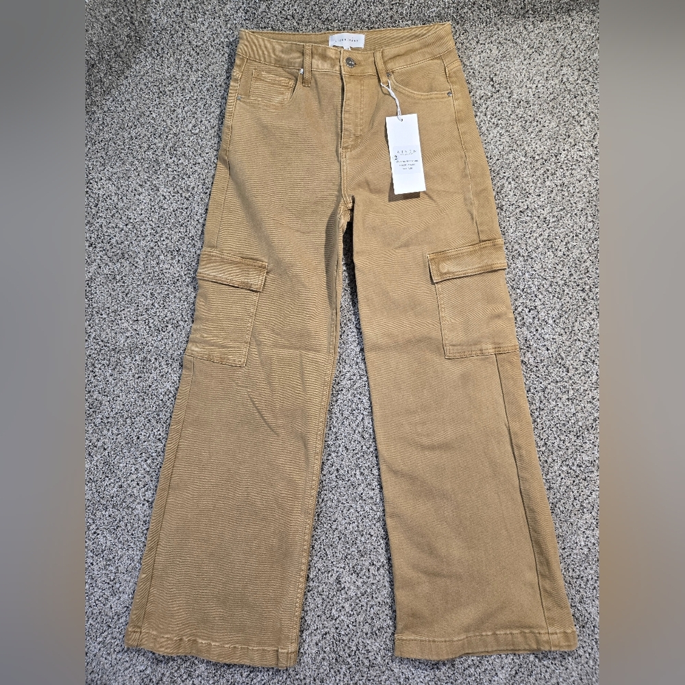 Tan Flare & Wide Leg Jeans